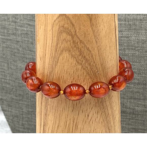 SARAH Coventry Jewelry Set Necklace Bracelet Lucite Beaded Vintage Plastic - Picture 9 of 16